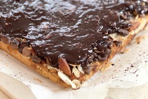 Chocolate layer Almond Joy Cookie Bars