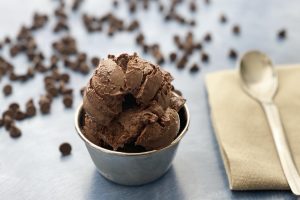 Dish of Chocoholic Homemade Ice Cream