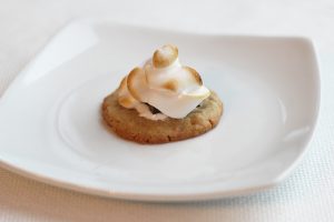 Plated Toasted S'more Cookie