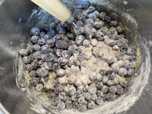 Blueberries for Blue Ribbon Blueberry Bread