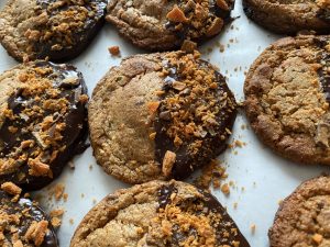 inspired peanut butter cookies