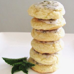 Stack of Minnesota State Fair Mojito Lime Cookies